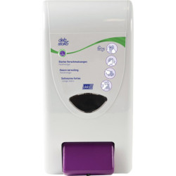 Distributeur mural en plastique pour cartouches de 4 lDétergents puissants INT. Internat. Systèmes (PR)