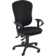 Chaise bureau tournante Point 80 noir