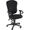Chaise bureau tournante Point 80 noir