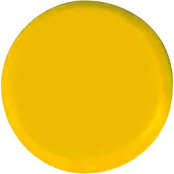 Aimant d'organisation rond jaune 20mm Eclipse