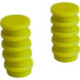 Aimant d'organisation rond jaune 20mm Eclipse