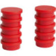 Aimant d'organisation rond rouge 20mm Eclipse