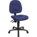 Chaise bureau tournante Mod. POINT 10 Bezug bleu