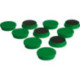 Aimant d'organisation rond vert 30mm Eclipse