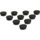 Aimant d'organisation rond noir 20mm Eclipse