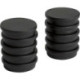 Aimant d'organisation rond noir 30mm Eclipse