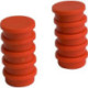 Aimant d'organisation rond orange 20mm Eclipse