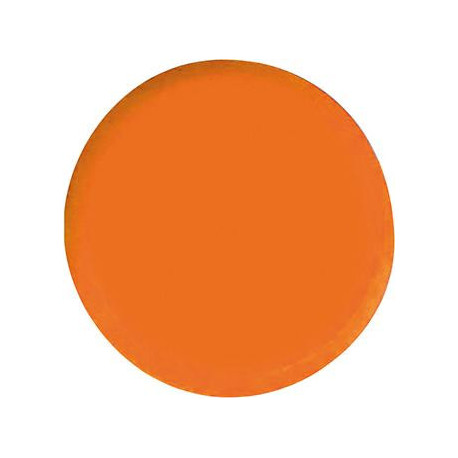 Aimant d'organisation rond orange 30mm Eclipse