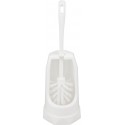 Brosse a WC et support blanc