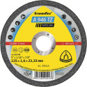 Disque à tronçonner A946TZ 125x1.6mm droit 25 pcs. en boîte plastique KLINGSPOR