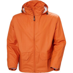 Veste de pluie Voss.PU-stretchorange. Taille S.