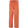 Pantalon de pluie Voss.PU-orange stretch. Taille 4XL