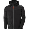Veste Softshell Oxford. black. Gr.S