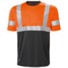 T-shirt de signalisation ADDVIS. orange. Taille XL