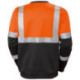 Sweat-shirt Warn. orange. Taille 2XL