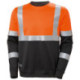 Sweat-shirt de signalisation. orange. Gr.L