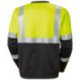 Sweat-shirt Warn. jaune. Taille M