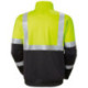Sweat ZIP Warn. jaune. Taille S