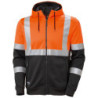 Veste Hoodie Warn. orange. Taille L.