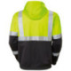 Veste Hoodie Warn. jaune. Taille M.