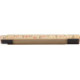 Mètre pliant bouleau 2mx17mm naturel gradué en pouces/mm Hultafors