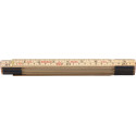 Mètre pliant bouleau 2mx17mm naturel gradué en pouces/mm Hultafors