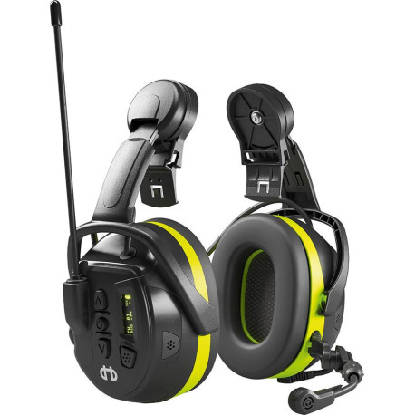 Casque antibruit Local 446 montage sur casque