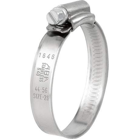 Collier de serrage à vis sans fin ABA d'origine 26-38/12 C7 W4 (Par 50)