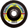 Disque a ébarder Forme dome SMT 996 125mm Grain 40 Klingspor
