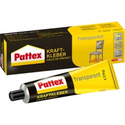 Pattex Colle de contact transparente 125g (Par 12)