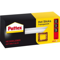 Pattex Batons de colle transparent 200g (Par 6)