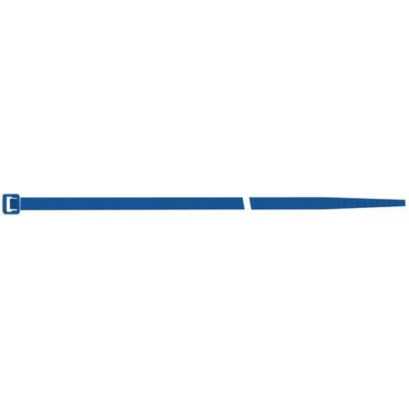 Colliers de serrage en nylon bleu 140x3.5mm a100 pcs SapiSelco