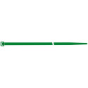 Collier de serrage en nylon vert 200x4.5mm a100pcs SapiSelco