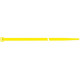 Colliers de serrage en nylon jaune 140x3.5mm a100 pcs SapiSelco