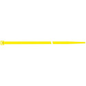 Collier de serrage en nylon jaune 200x4.5mm a100pcs SapiSelco