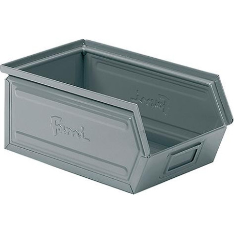 Bac acier GR.3A2 GRIS RAL7000 MM B-200 T-350 H-145