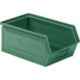 Bac acier GR.3A2 VERT RAL6011 MM B-200 T-350 H-145