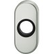 Bouton rosace porte 0 17 1758,oval,F69 matt