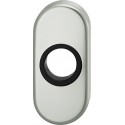 Bouton rosace porte 0 17 1758,oval,F69 matt