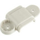 Clip plastique TPC 6x17 pour câbles plats (Par 100)