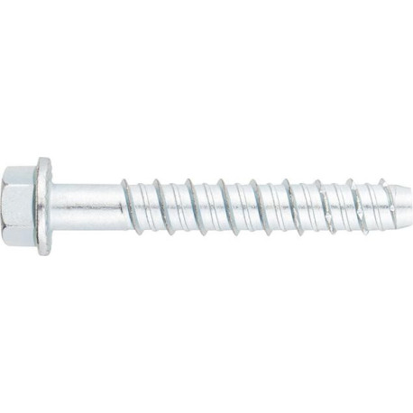 Vis à béton zn tête hexagonale Ø 8 x 55 (Par 50)