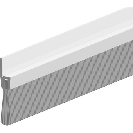 Joint de sol de porte IBS POG 55 non percé argent. H55 x L1000. BH30