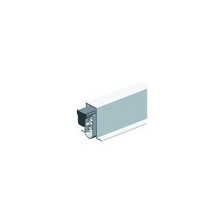 Joint de sol automatique Soundproof Omega sans vis de montage argent.L928