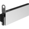 Joint de sol automatique EllenMatic Slim avec vis de montage. argent.L833