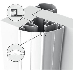 Finprotect Plus 5090 à visser KF argent. L 2500mm