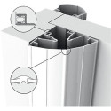Finprotect Plus 5090 à visser KF argent. L 2500mm