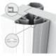 Finprotect Plus 120120 à visser KF argent. L 1930mm