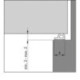 Bande d'étanchéité profilé Ellenflex P. blanc Br8x L7.5mtr. sp-mesure 3-5 (Par 8)
