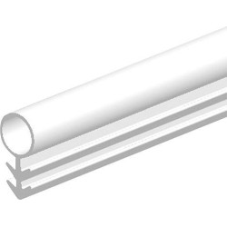 Pomme de pin 104 p. 3mm silicone noir diam. 8. L100mtr