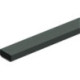 Bande de présentation 1 côté autocollante anthracite Br 6 x ép. 3mm. L 20mtr (Par 100)